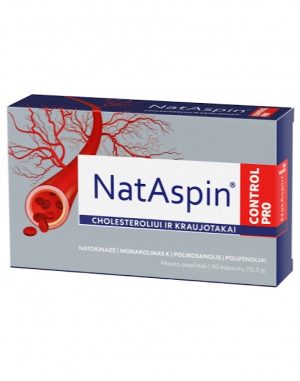 NatAspin control PRO 30 kapsulių