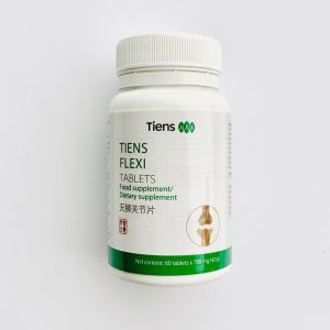 TIENS tabletės FLEXI (su gliukozaminu ir migdolinių pievagrybių ekstraktu), 60 tabl. x 700 mg.