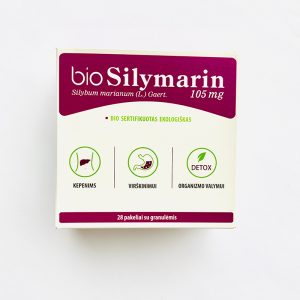 bioSilymarin, 105 mg x 28 pakeliai