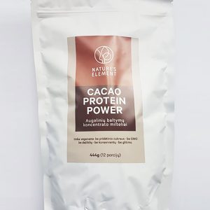 Augalinių baltymų koncentrato milteliai kakavos skonio 444g (12 porcijų)