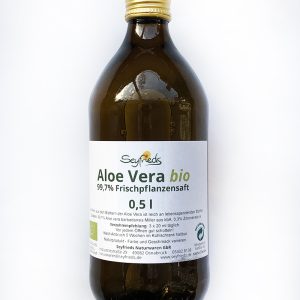 Ekologiškos alavijų sultys Aloe Vera, Seyfried 0,5 ltr