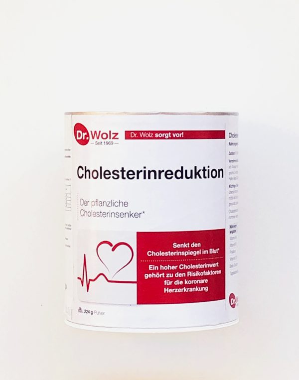 Cholesterinreduktion Dr. Wolz milteliai 224g